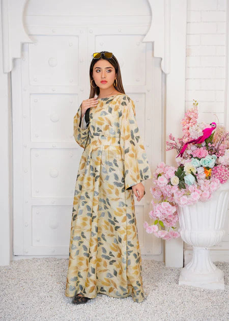 Izil Gold Leaves Maxi